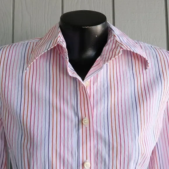 Tommy Hilfiger Striped Long Sleeve Shirt - Picture 3 of 9